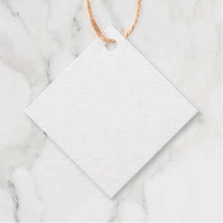 Foil Favor Tag