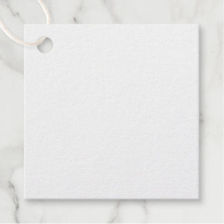Foil Favor Tag