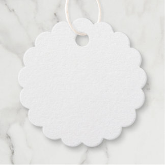 Foil Favor Tag