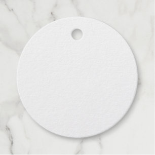 Foil Favor Tag