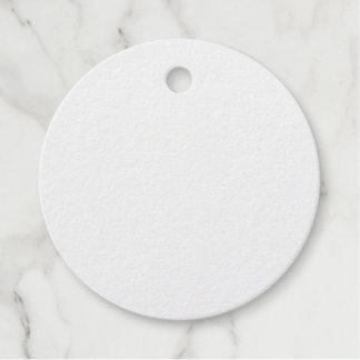 Foil Favor Tag