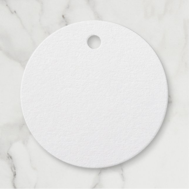 Foil Favor Tag (Front)