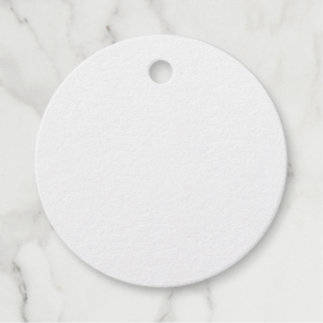 Foil Favor Tag (Front)