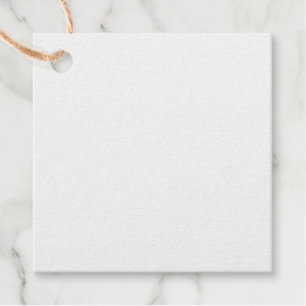Foil Favor Tag
