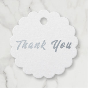 Foil Favor Tag