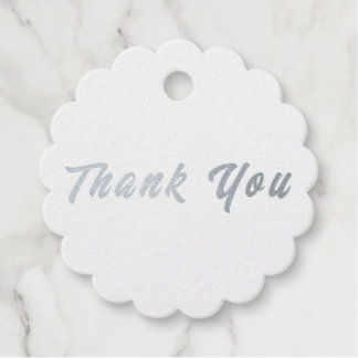 Foil Favor Tag