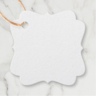 Foil Favor Tag