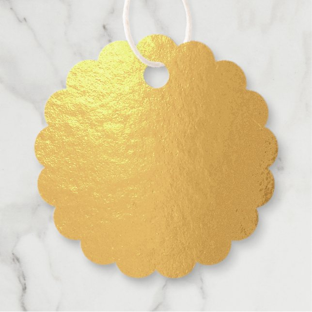 Foil Favor Tag (Front)