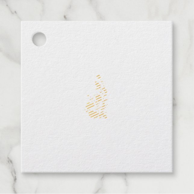 Foil Favor Tag (Front)