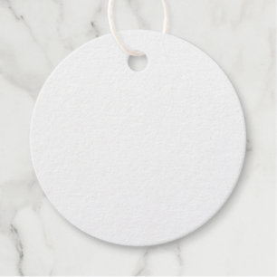 Foil Favor Tag