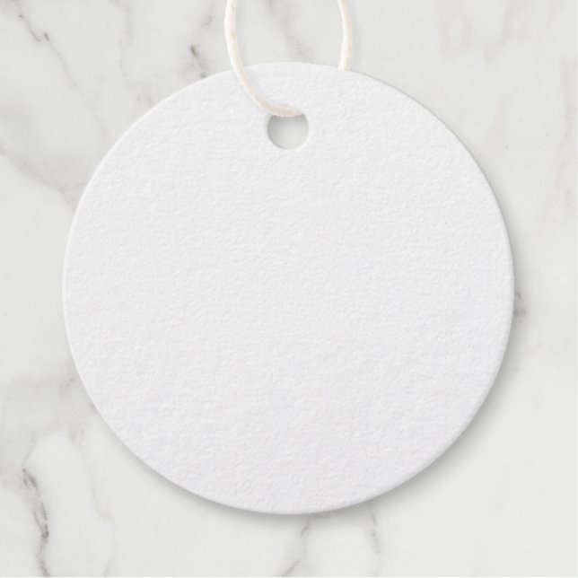 Foil Favor Tag (Front)