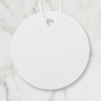 Foil Favor Tag