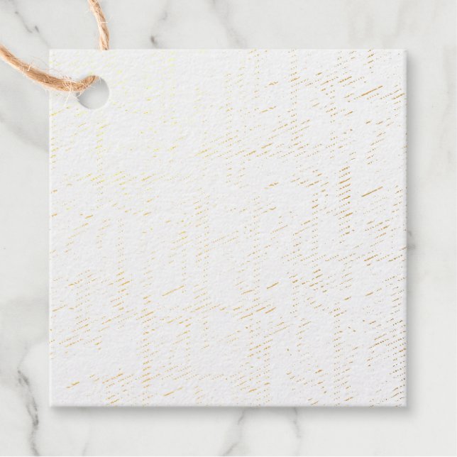 Foil Favor Tag (Front)