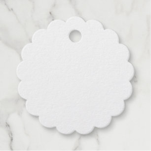 Foil Favor Tag