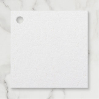 Foil Favor Tag