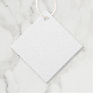 Foil Favor Tag