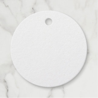 Foil Favor Tag