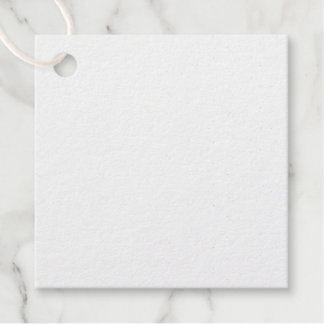 Foil Favor Tag