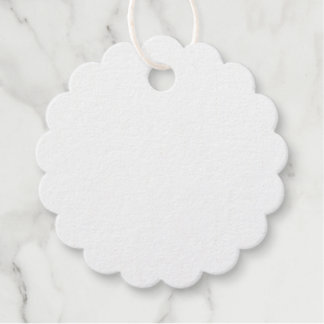 Foil Favor Tag