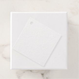 Foil Favor Tag