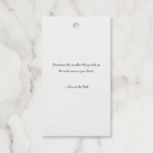 Foil Gift Tag