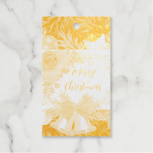 Foil Gift Tag,Real metallic foil, Foil Gift Tags