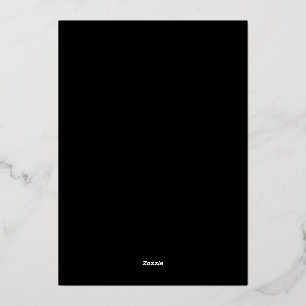 Foil Holiday Card
