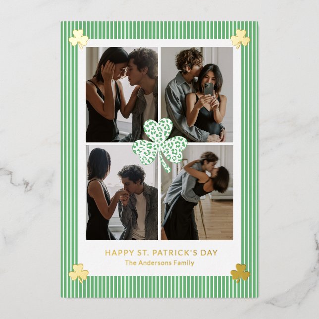 Foil Holiday Card (Front)