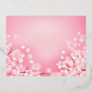 Foil Holiday Post Card