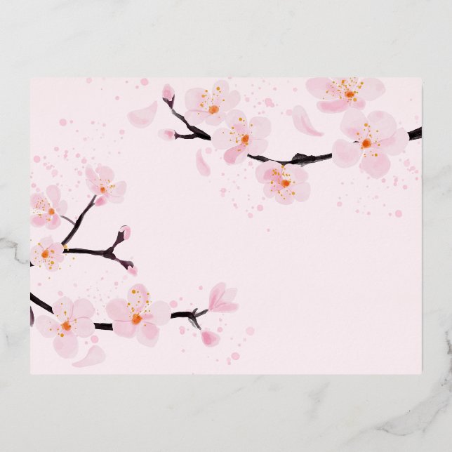 Foil Holiday Post Card (Front)