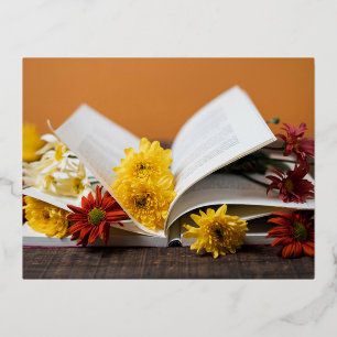 Foil Holiday Post Card