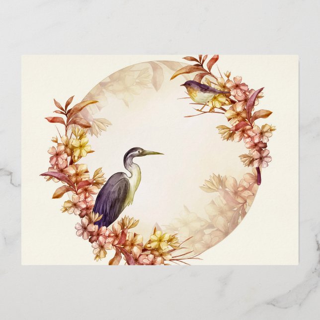 Foil Holiday Post Card (Front)