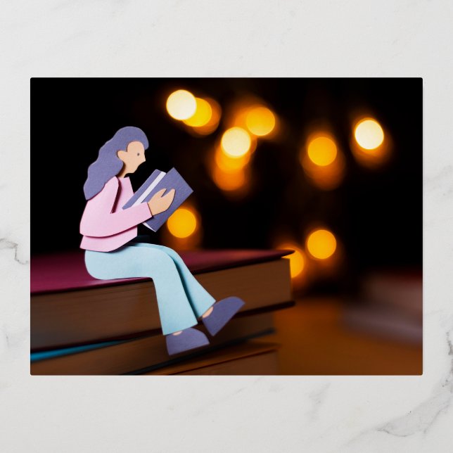 Foil Holiday Post Card (Front)