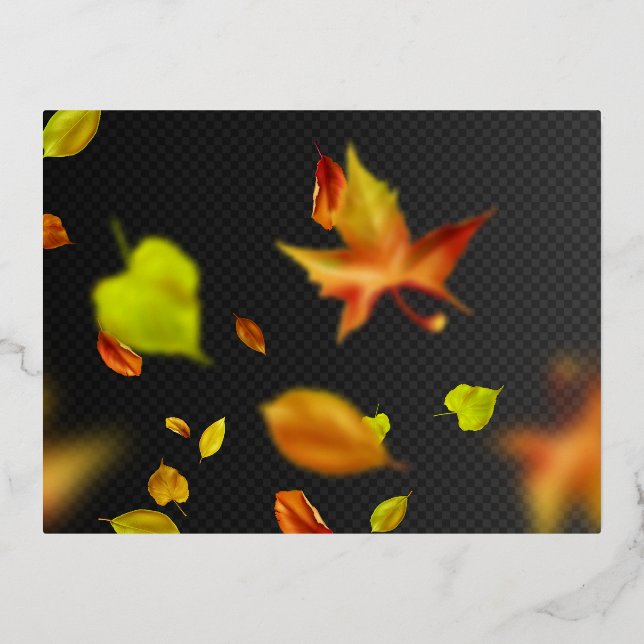 Foil Holiday Post Card (Front)