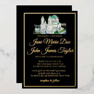 Foil Invitation