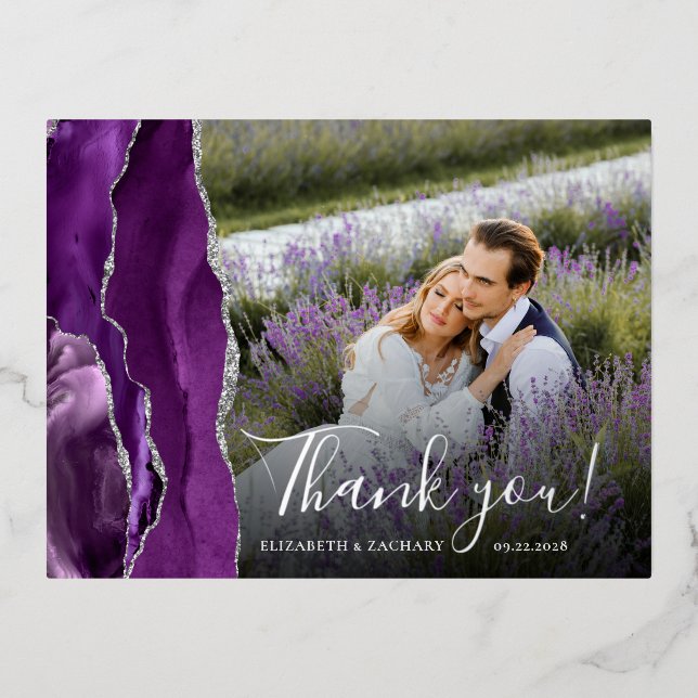 Foil Invitation Postcard (Front)