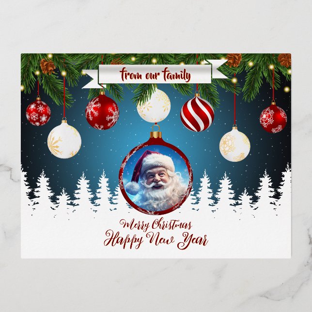 Foil Invitation Postcard (Front)