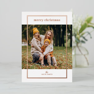 Foil Merry Christmas Card