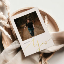 FOIL Modern Minimalist Bridal Shower invitation 