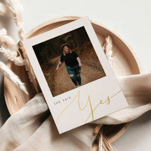 FOIL Modern Minimalist Bridal Shower invitation Foil Invitation