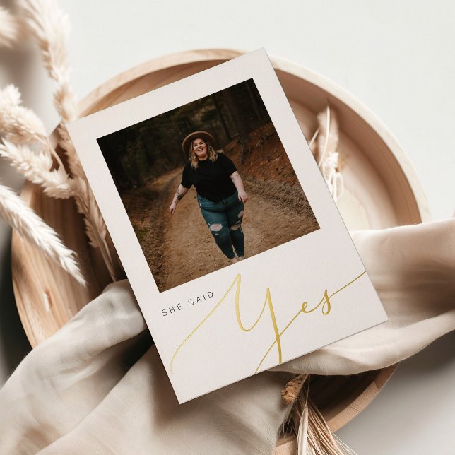 FOIL Modern Minimalist Bridal Shower invitation  Foil Invitation (Creator Uploaded)