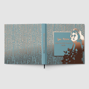 Foil Pageant Crown Photo Scrapbook-CSTM Title Foil Guest Book