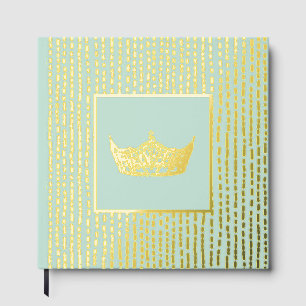 Foil Pageant Crown Photo Scrapbook text on spine 