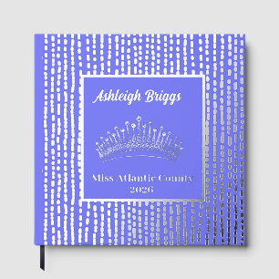 Foil Pageant Crown Photo Scrapbook with front text