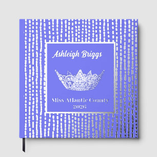 Foil Pageant Crown Photo Scrapbook with front text