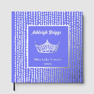 Foil Pageant Crown Photo Scrapbook with front text
