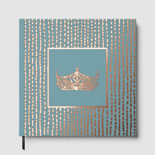 Foil Pageant Crown Photo Scrapbook with NO text 