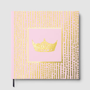 Foil Pageant Crown Photo Scrapbook with NO text