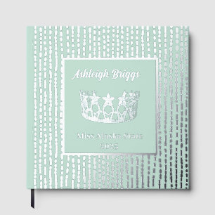 Foil Pageant Star Crown Photo Scrapbook front text