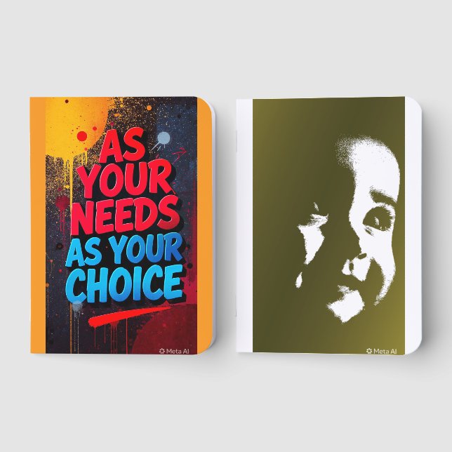 Foil Pocket Notebook Set (Front)